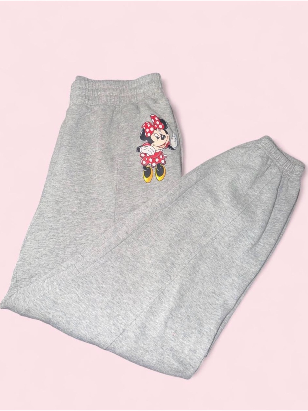 Disney x Macy’s Minnie Mouse Gray Sweatpants Y2K Women’s Medium